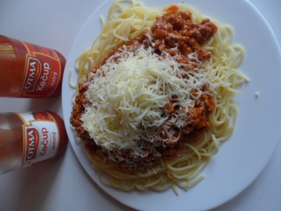 Špagety s kečupem Otma