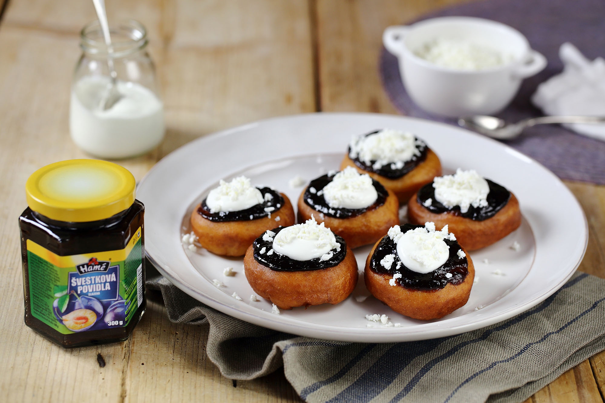 Vdolek Recept: Bavorské vdolečky