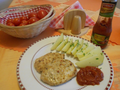 Vepřové kotlety na grilu