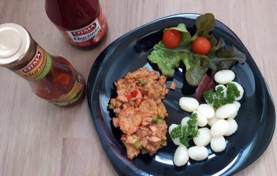 Kuře na zelenině s gnocchi